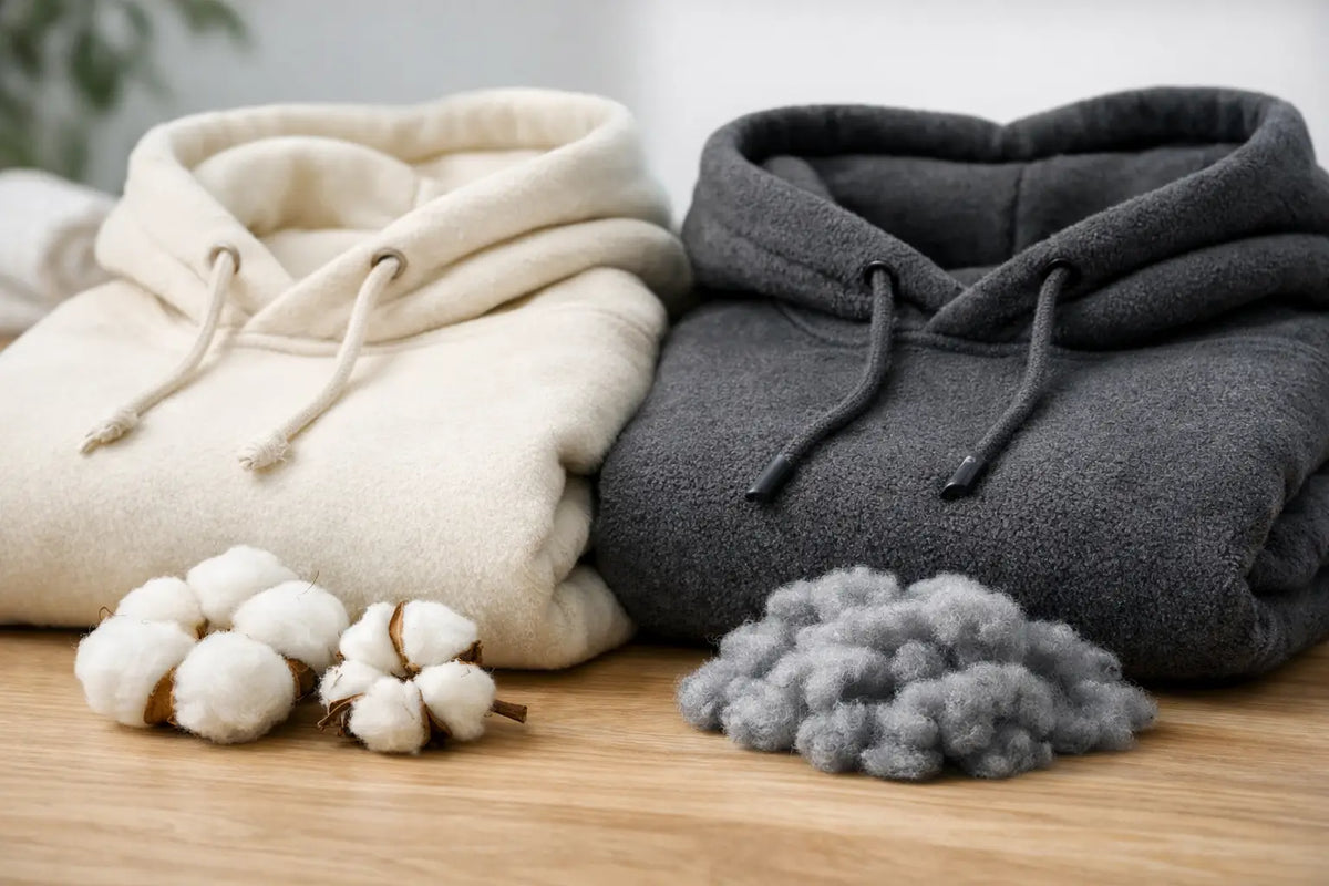 Cotton Fleece Versus Polyester Fleece Compared