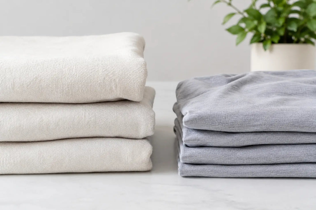 Heavyweight Cotton Versus Lightweight Jersey