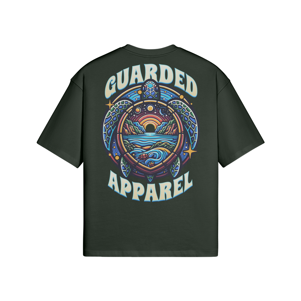 Surf Turtle Oversized Tee