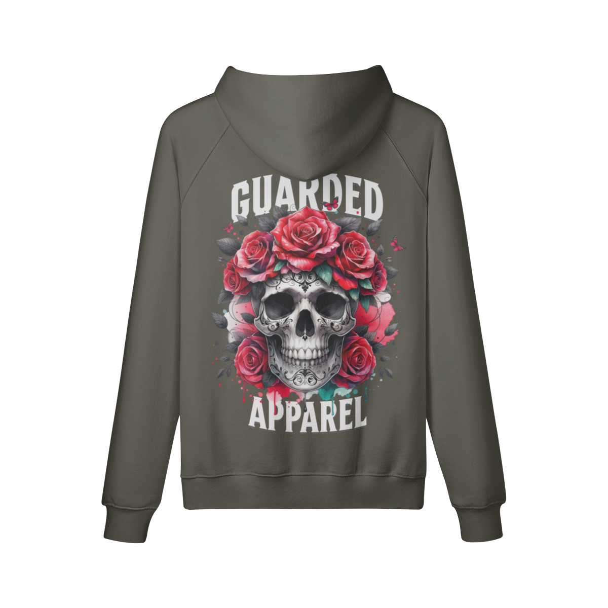Rose Skull Hoodie